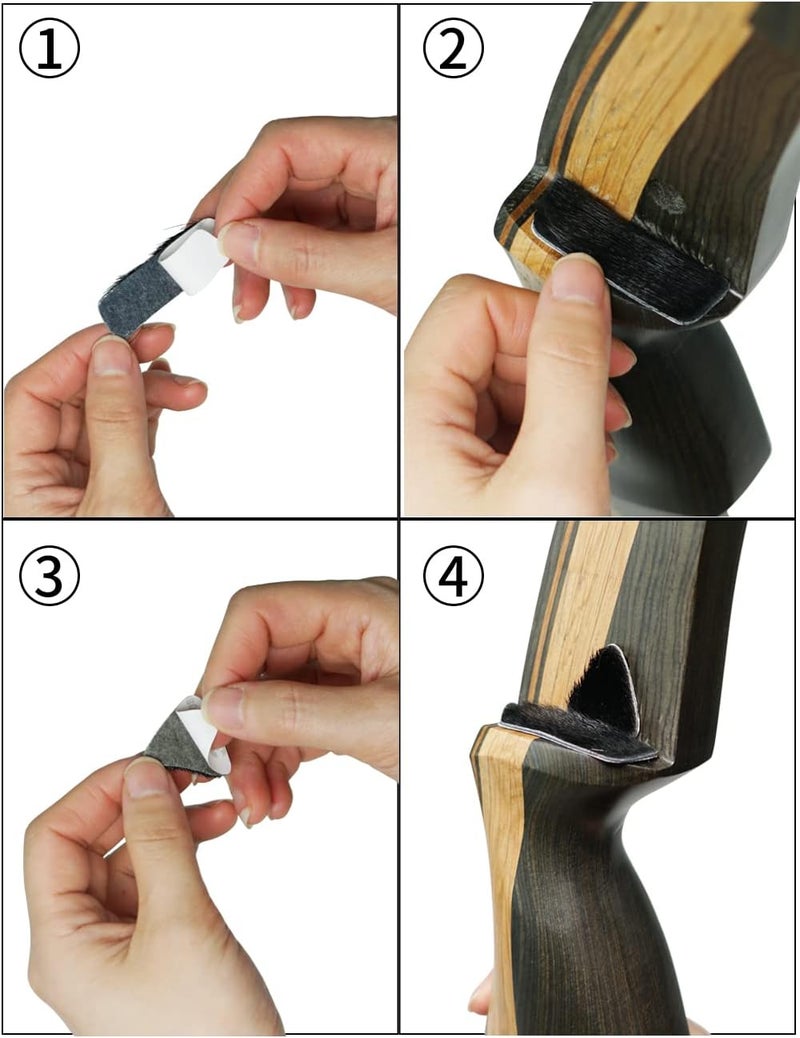 longbowmaker longbowmakwe Archery Arrow Rest/Bowstring Siliencer for Recurve Bow - Image 5